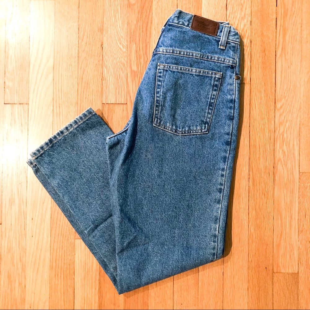 Vintage 1990’s LL Bean High-Waisted Denim Jeans